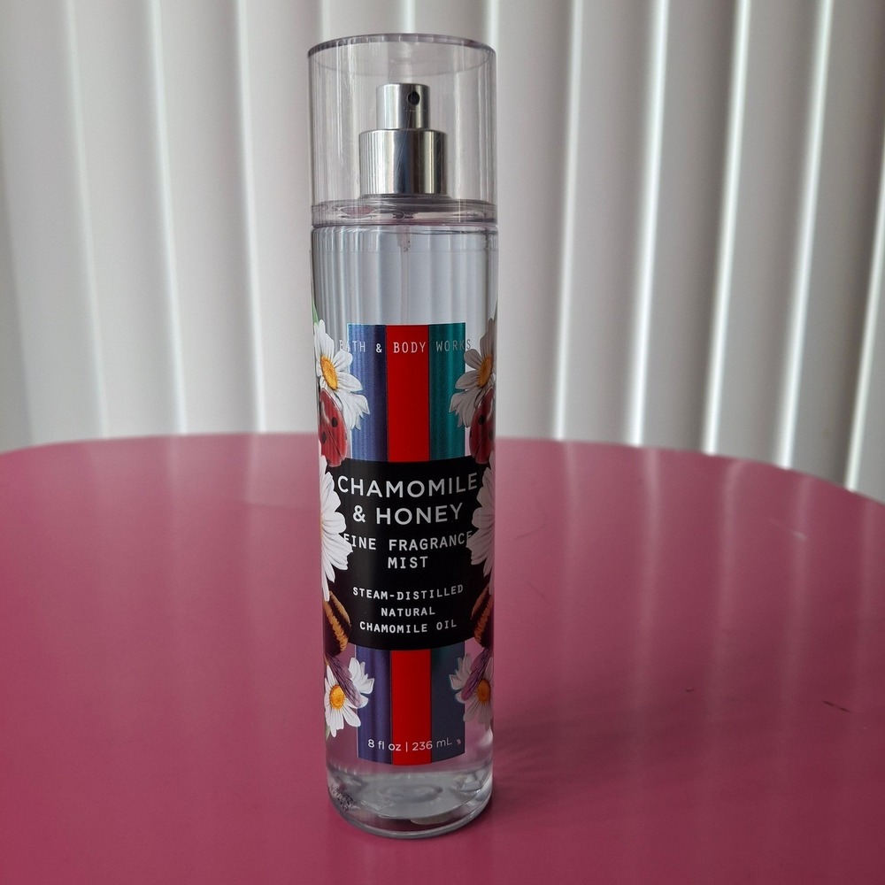 Bath & Body Works CHAMOMILE & HONEY Fine Fragrance Mist 8 oz Discontinued